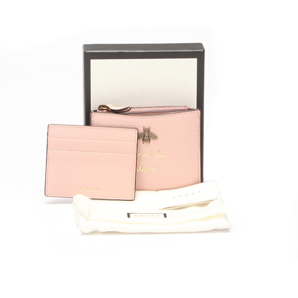 GUCCI Animalier Leather Bifold Compact Wallet - Picture 10 of 10